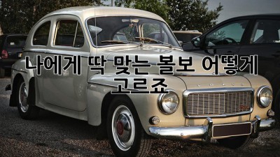 나에게 딱 맞는 볼보, 어떻게 고르죠?